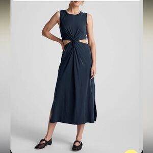 NWT Beyond Yoga Around the World dress in Navy